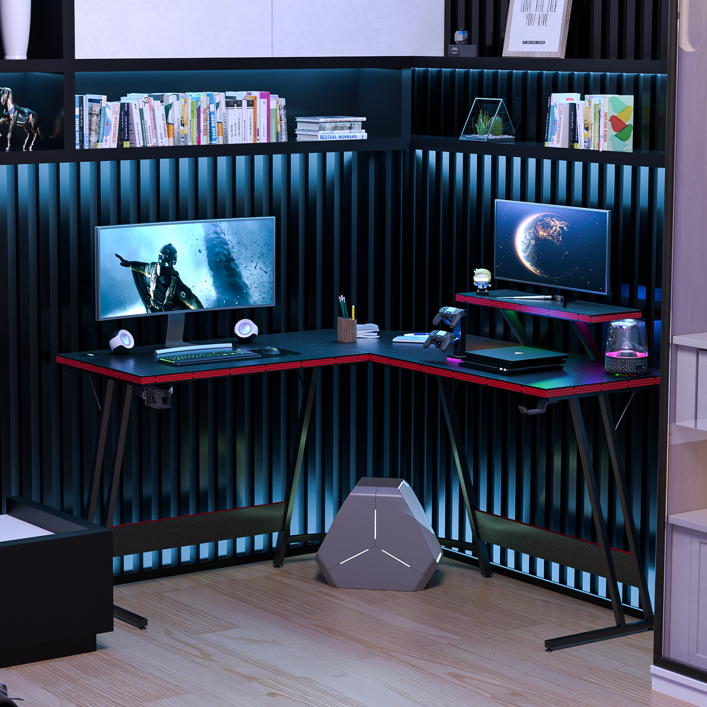 51 Inches Corner Office Desk