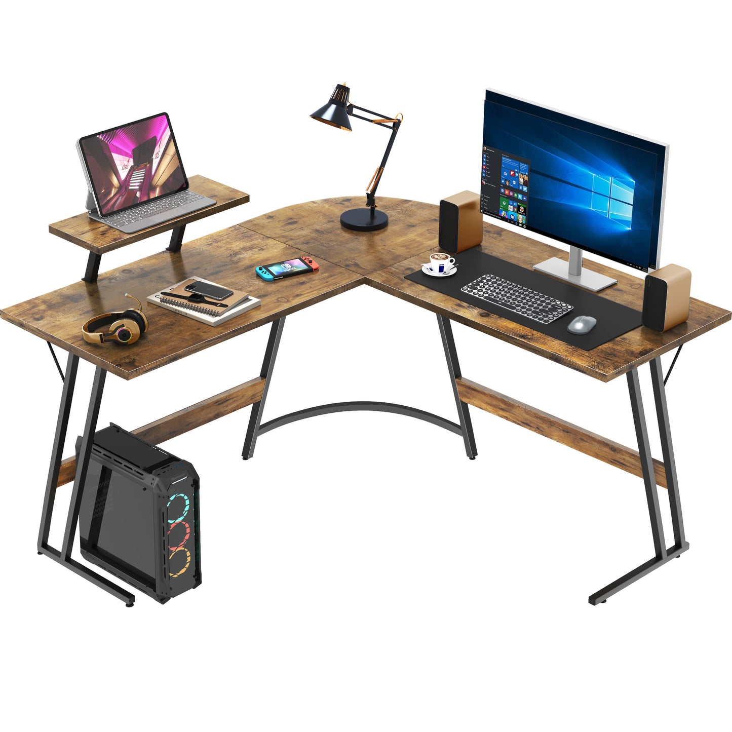 51 Inches Corner Office Desk