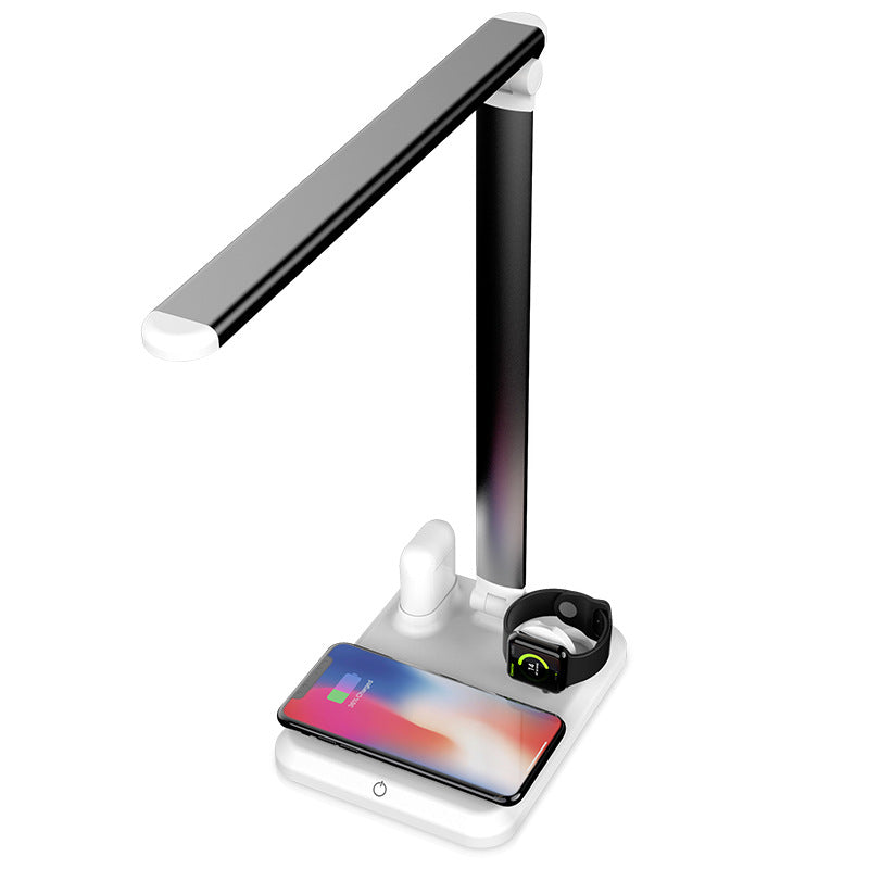 Four-in-one 10W Desk Lamp  W/Wireless Charging