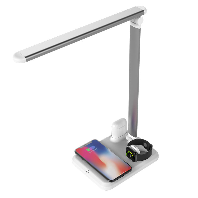 Four-in-one 10W Desk Lamp  W/Wireless Charging