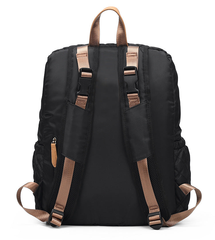 Cotton Waterproof Nylon, Large-capacity Backpack