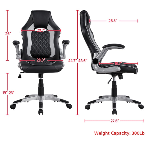 Comfortable Desk Chair Full Leather Material