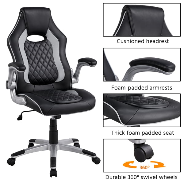 Comfortable Desk Chair Full Leather Material