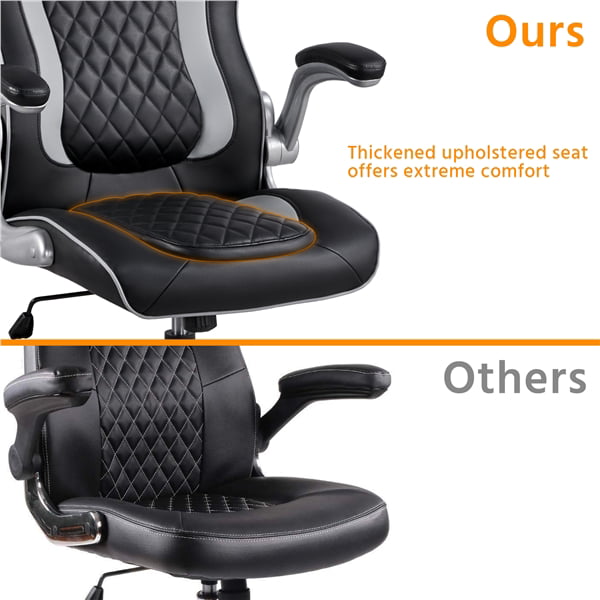 Comfortable Desk Chair Full Leather Material